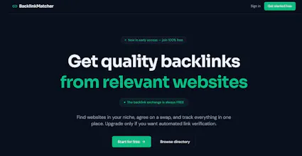 BacklinkMatcher gallery image