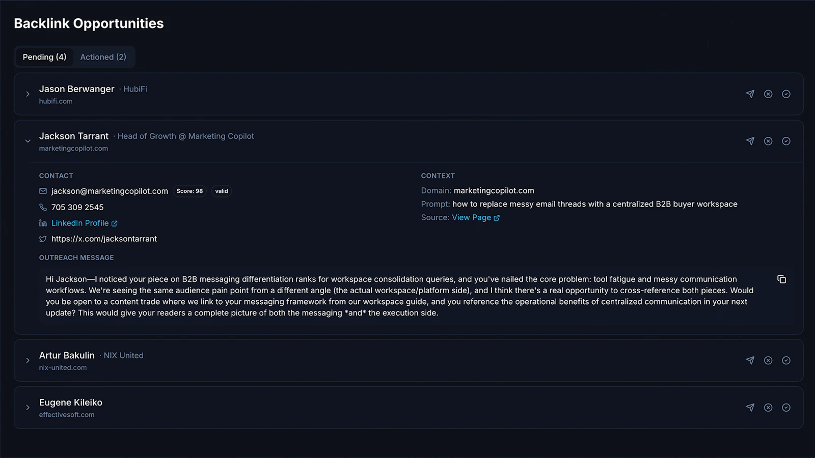 Answer Engine Intelligence screenshot 6