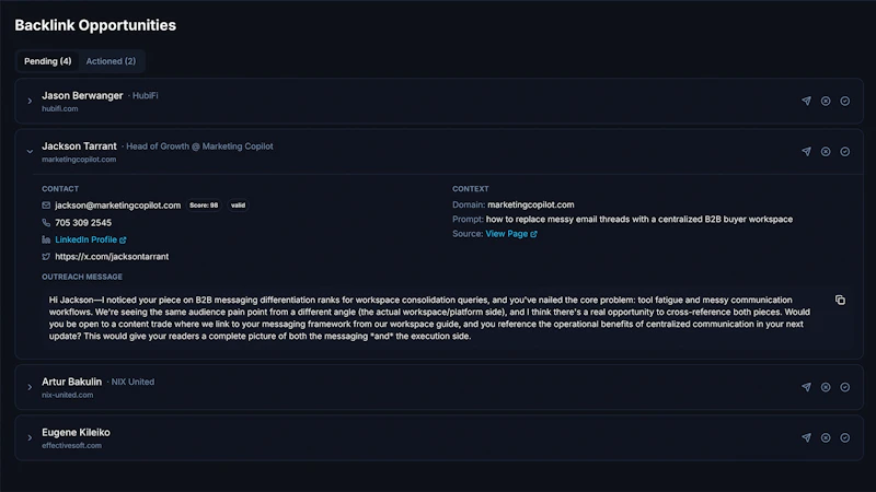 Answer Engine Intelligence screenshot 6