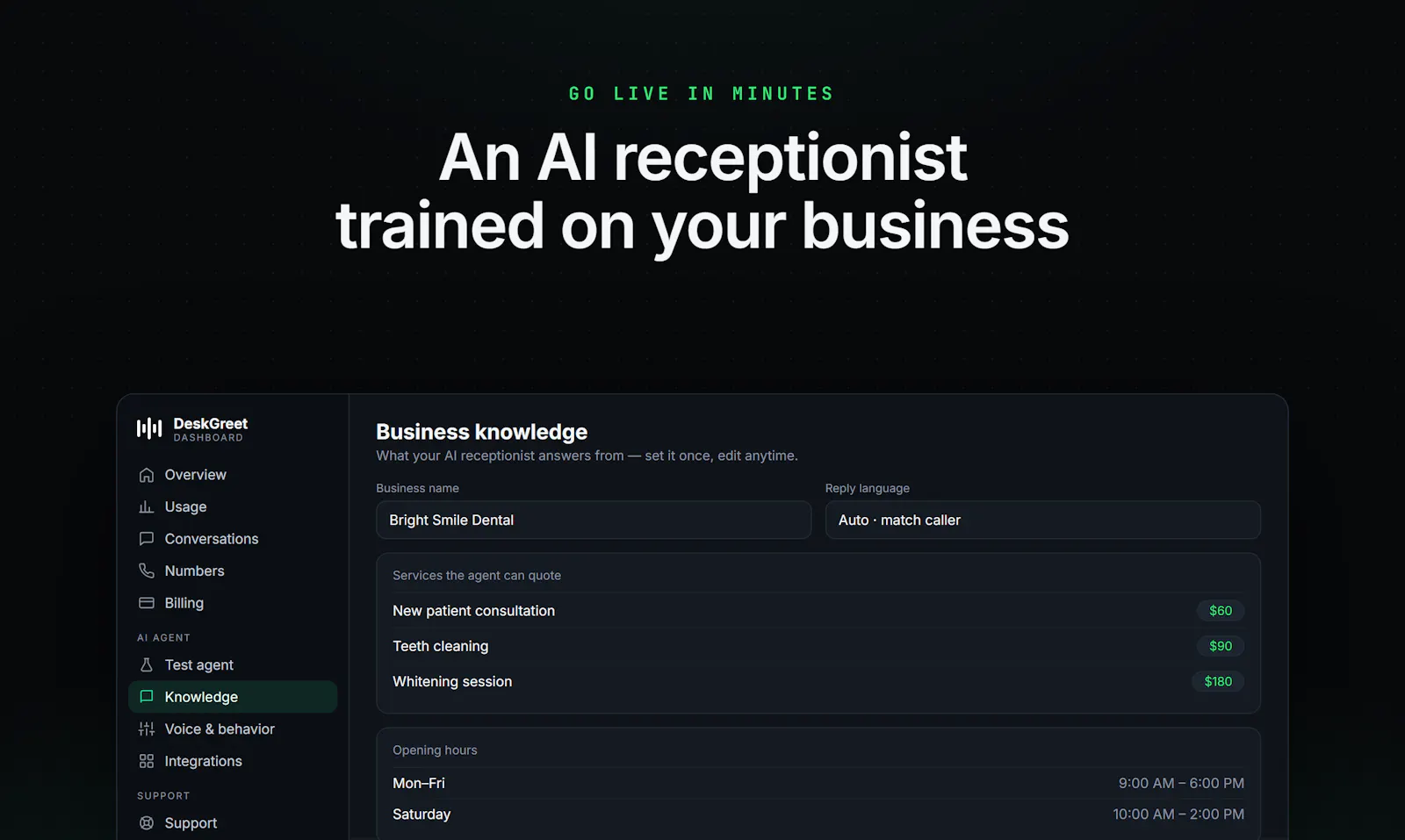 DeskGreet screenshot 5