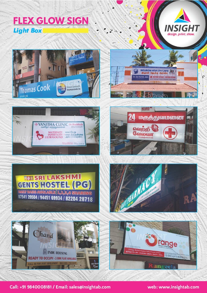 Chennai'de LED Sign Board Üreticisi - İşaret tahtası, LED, Akrilik İşaret Kurulu medya 1