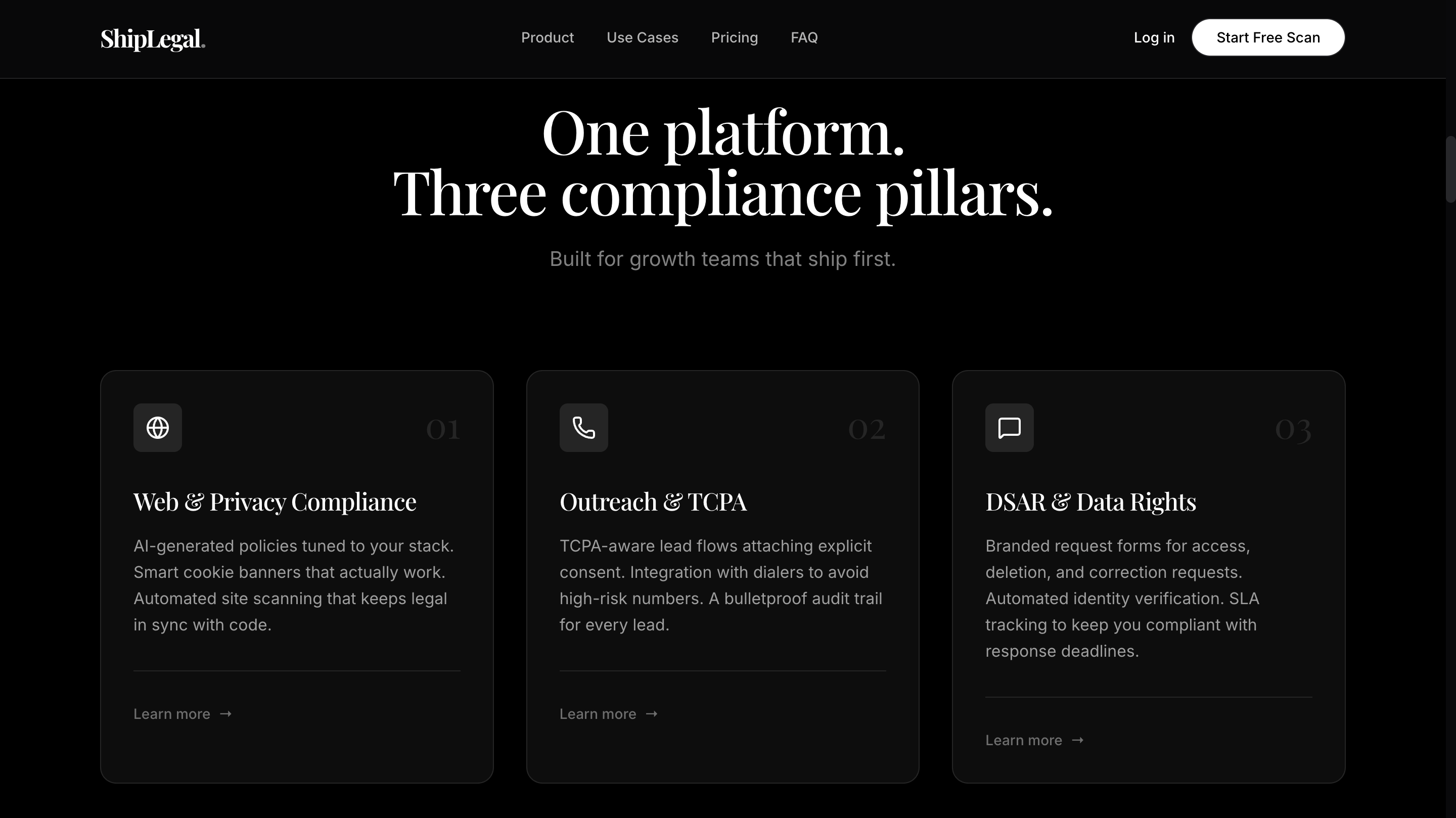 ShipLegal - Screenshot 3 showing product features and functionality