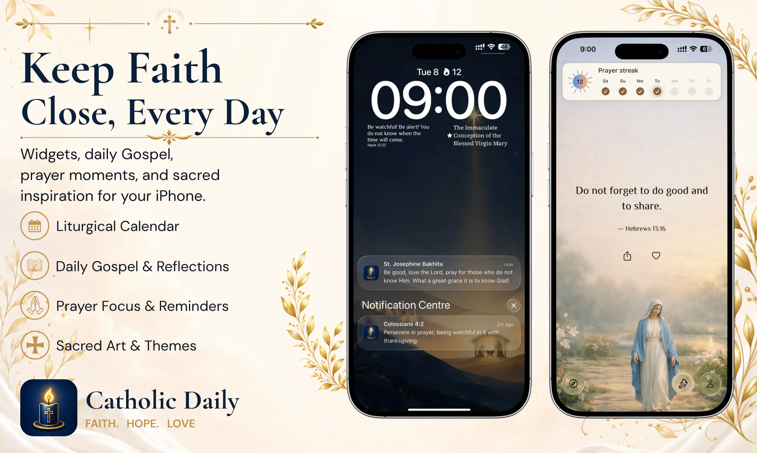 Catholic Daily: Bible & Saints screenshot