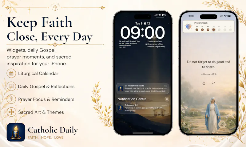Catholic Daily: Bible & Saints screenshot 1