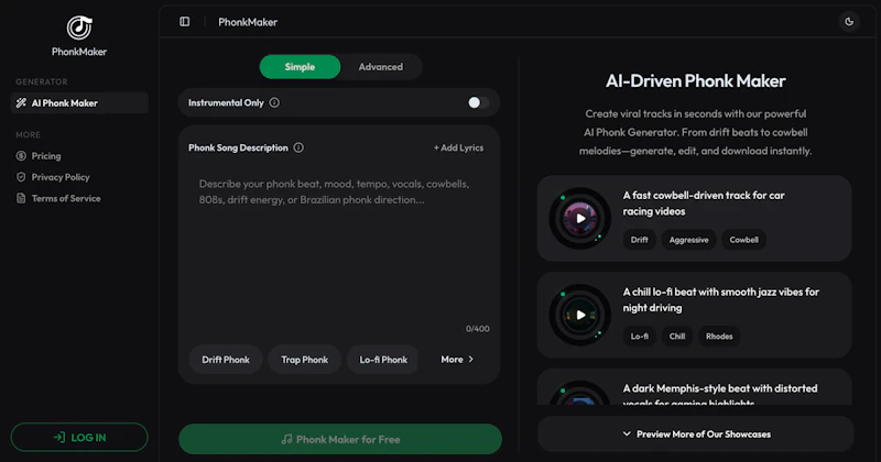 PhonkMaker screenshot 1