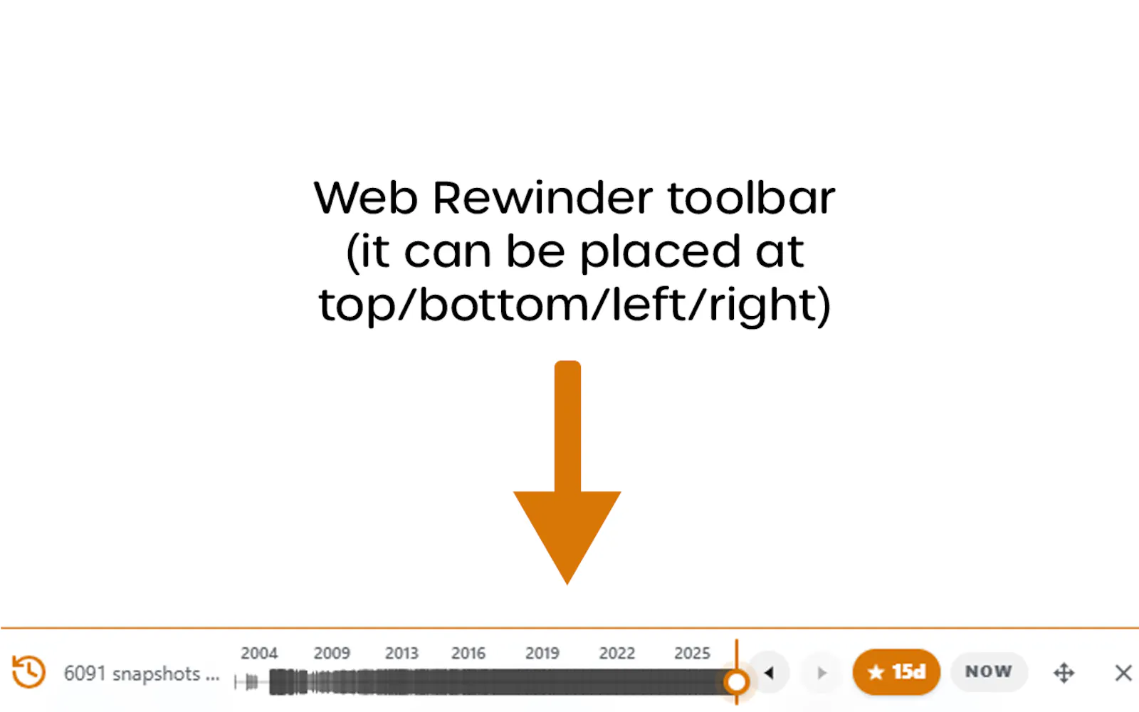 Web Rewinder screenshot 2