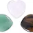 Three Heart-Shaped Crystal Stones