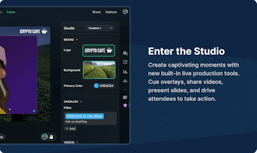 Crowdcast v2.0 with Studio gallery image