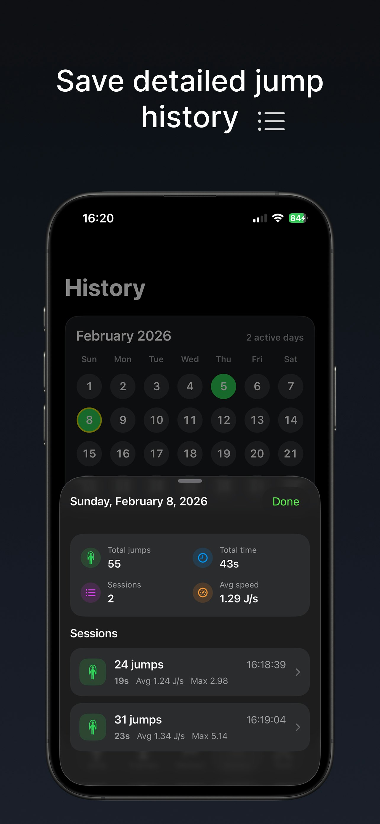 AirJump — Make social media more active gallery image