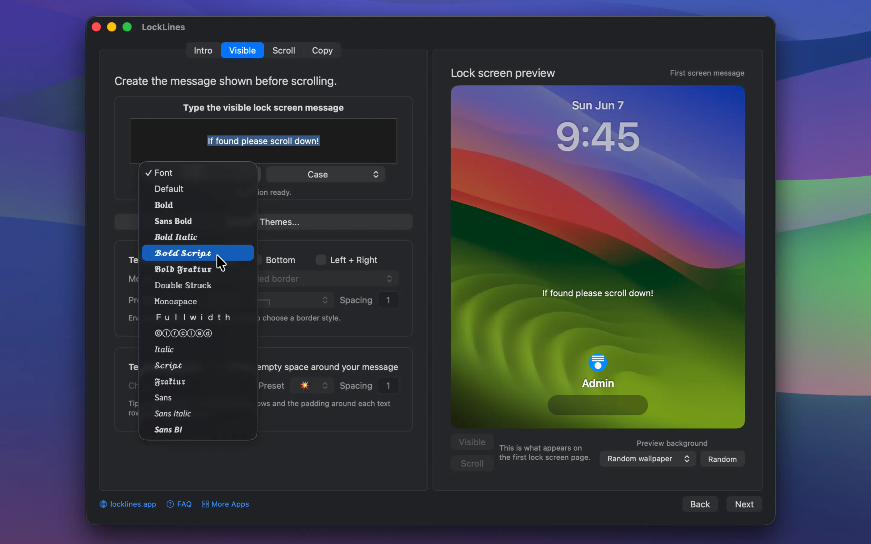 LockLines screenshot 4
