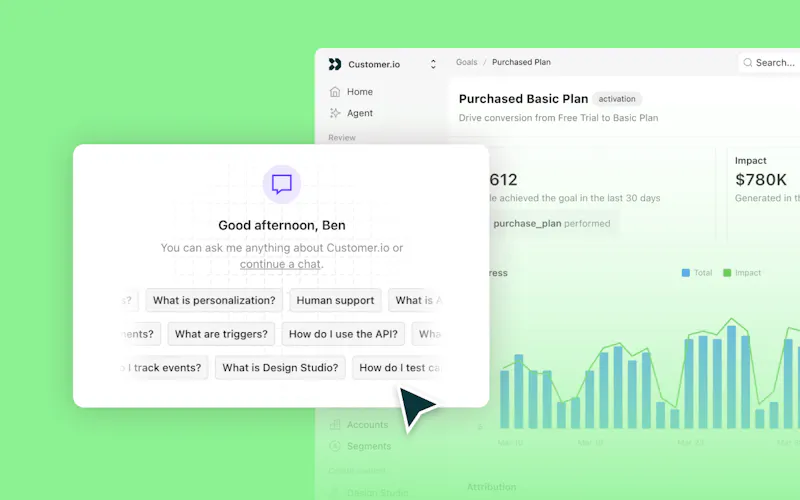 Customer.io Summer Release screenshot 2