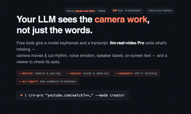 llm-real-video Pro screenshot 4