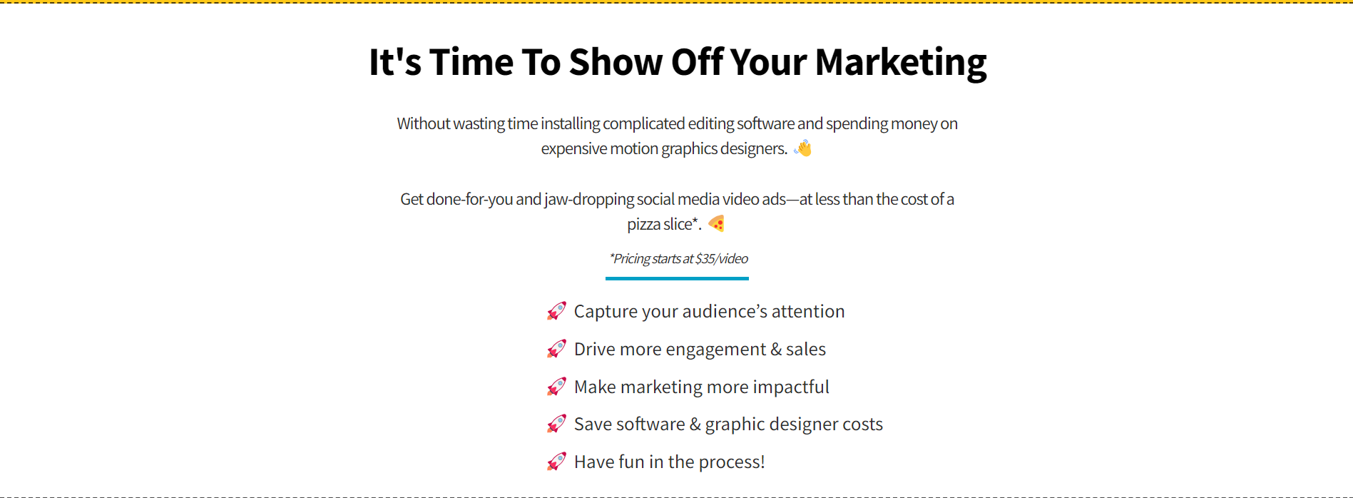 Standout Clips | 3D Motion Graphic Ads media 4