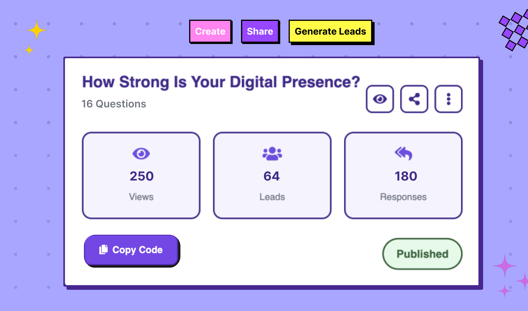Leadsbuddha - Best quiz maker gallery image