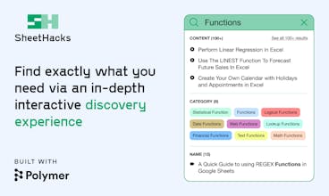 SheetHacks by Polymer Search gallery image
