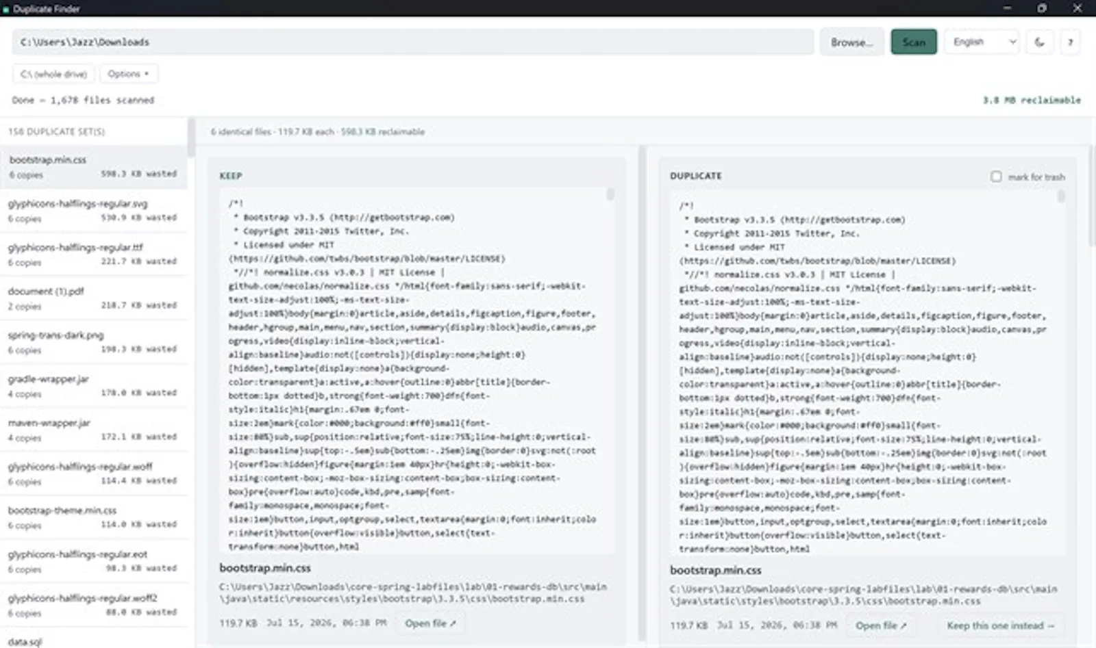 Duplicate Finder screenshot 2