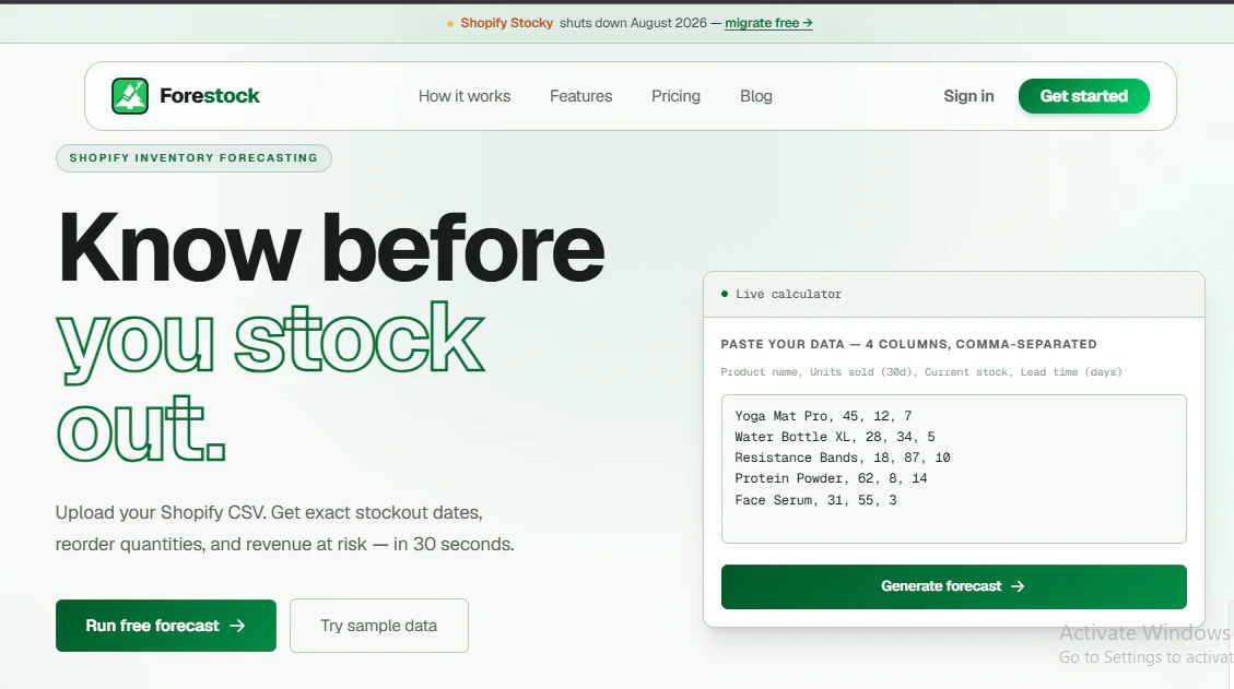 Forestock 대표 미리보기