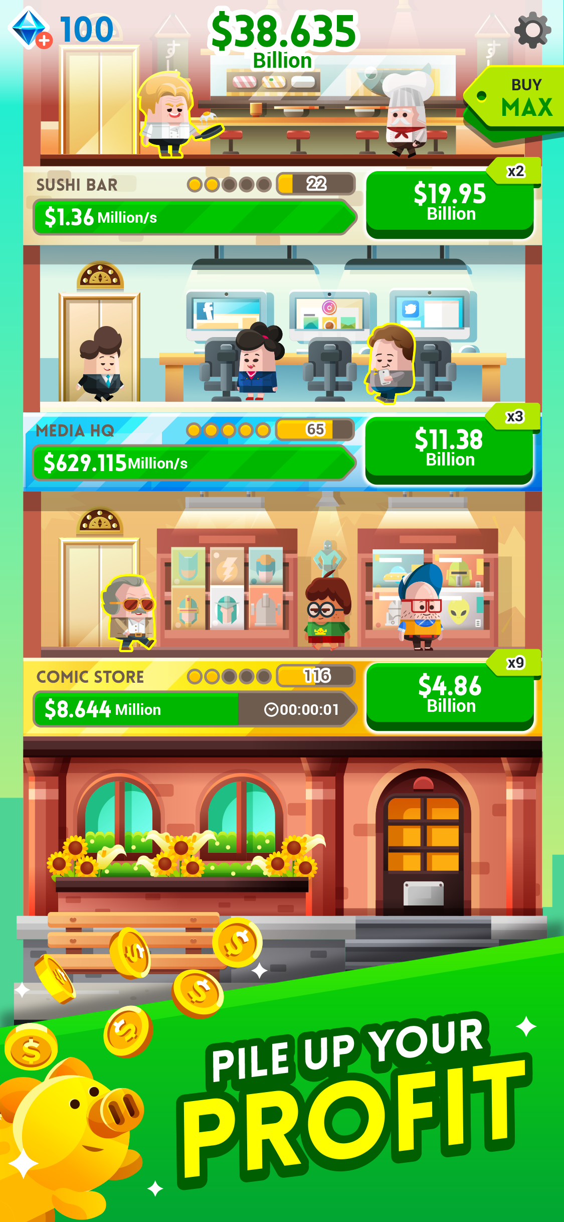 Cash, Inc. Fame & Fortune Game gallery image