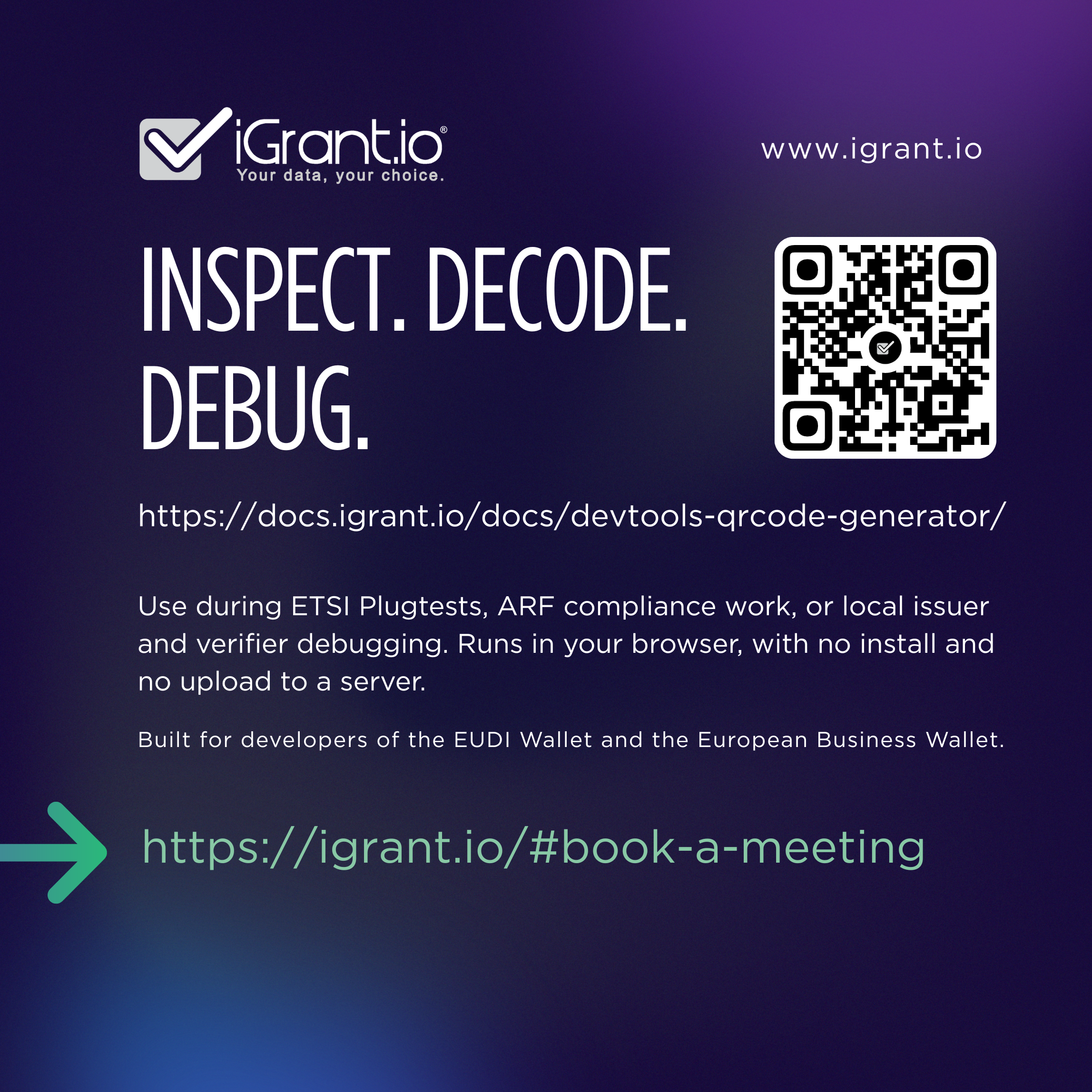 mdoc and SD-JWT Decoder for EUDI Wallets gallery image