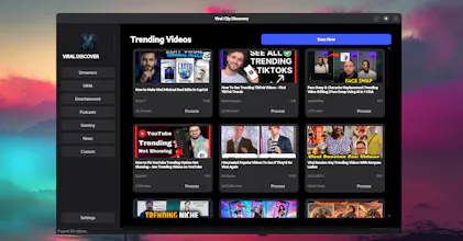 Viral Clip Discovery gallery image