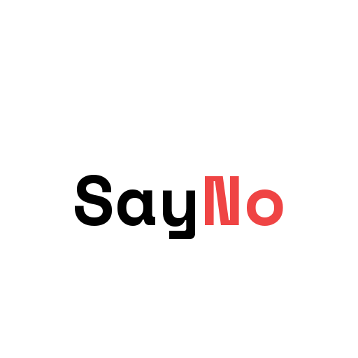 SayNo logo