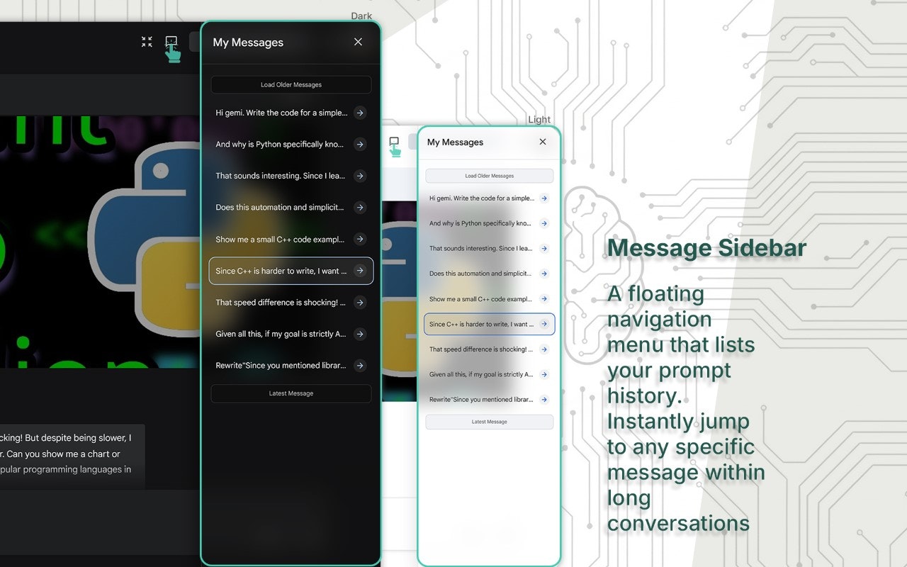 UI Enhancer for Gemini gallery image
