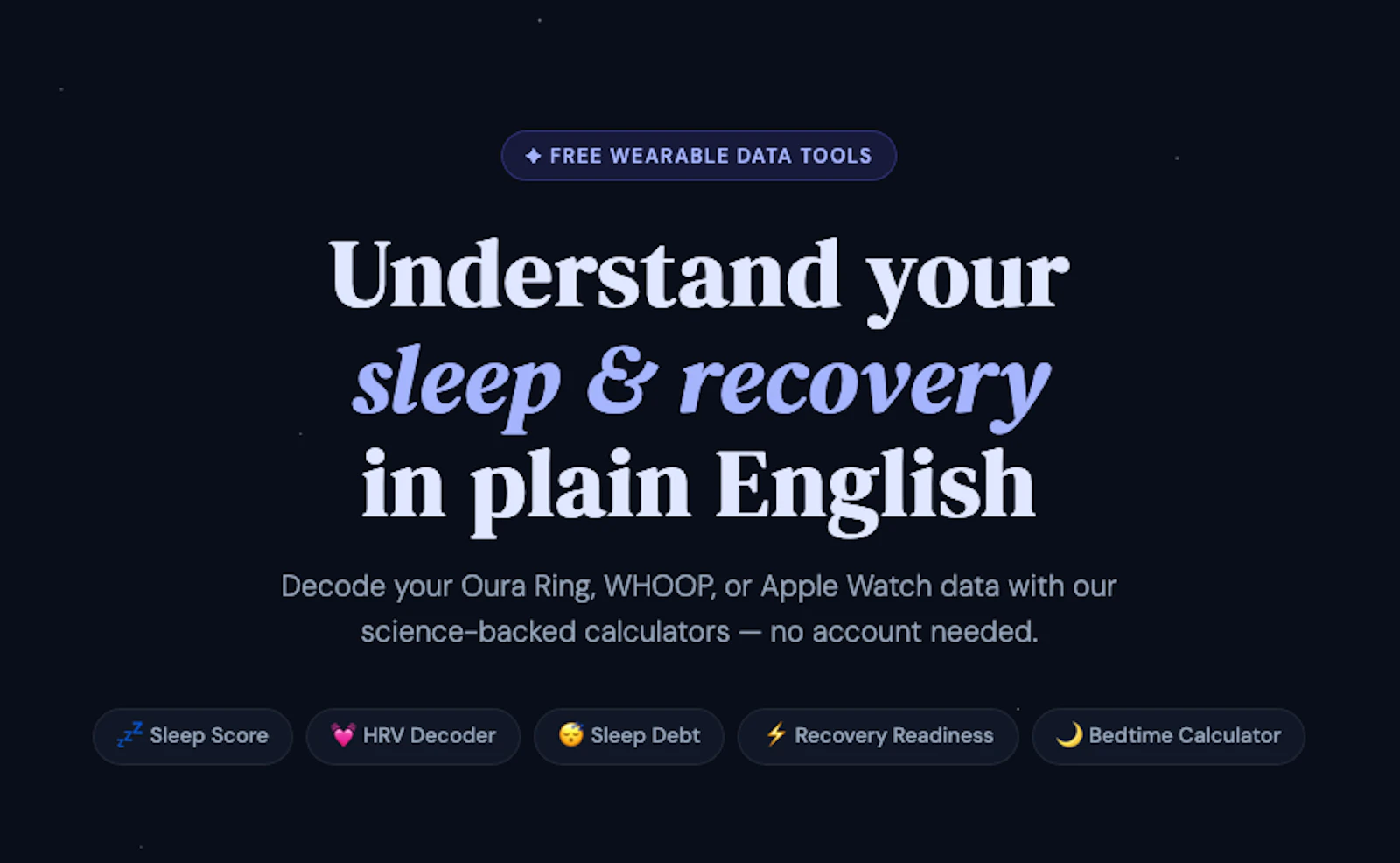 SleepScorely screenshot 1