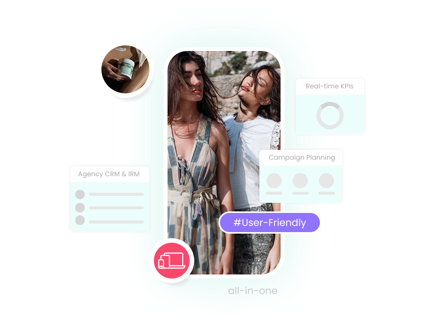 แพลตฟอร์ม Influencer ฉลากสีขาว