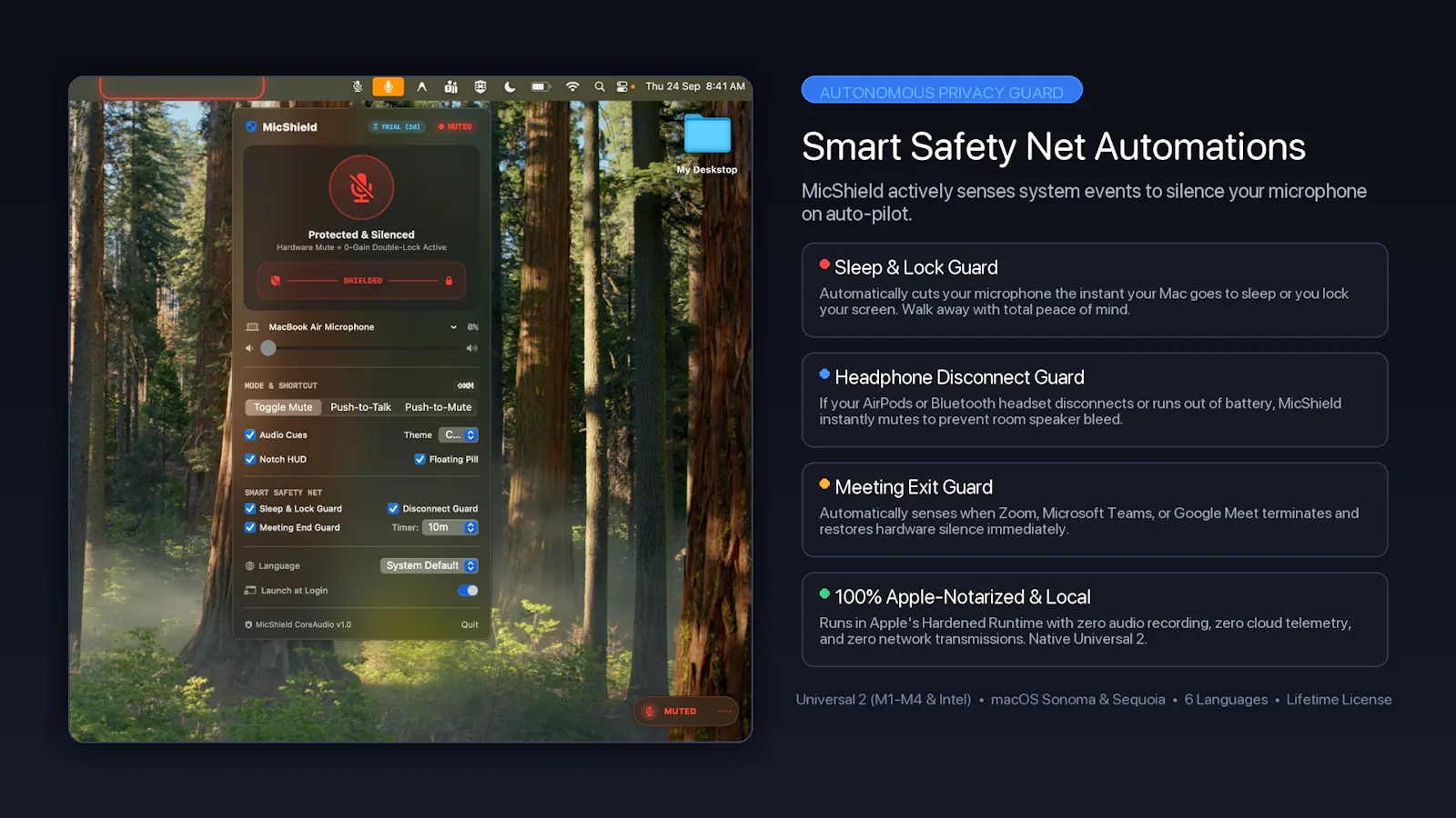 MicShield screenshot 2