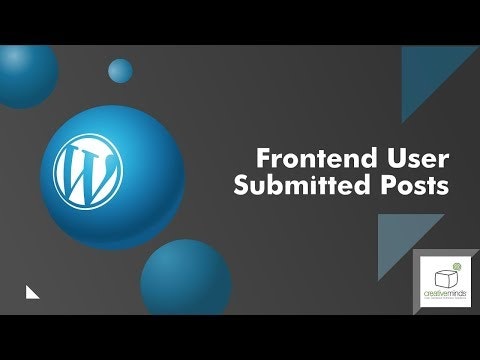 WordPress User Submitted Posts Plugin gallery image
