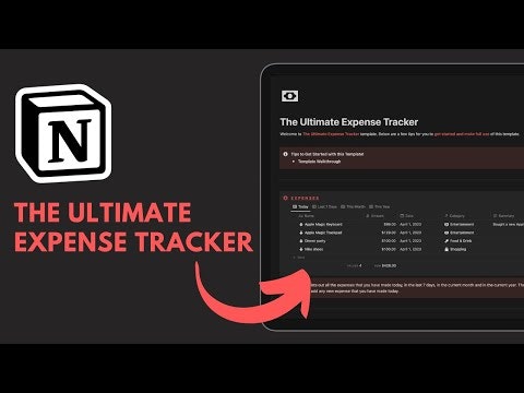 Notion Ultimate Expense Tracker gallery image