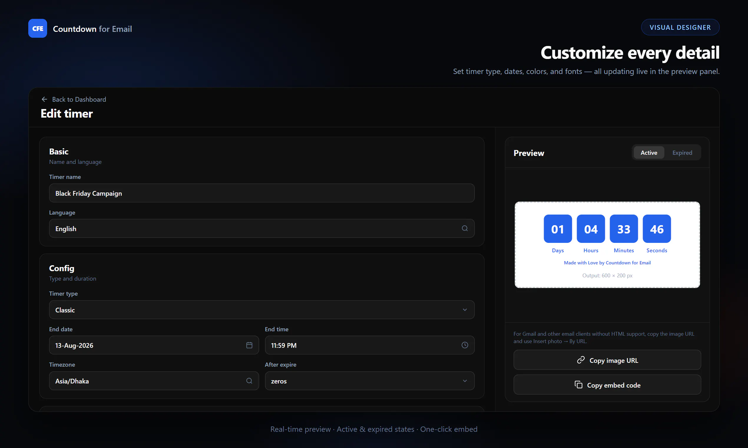 Countdown for Email gallery image