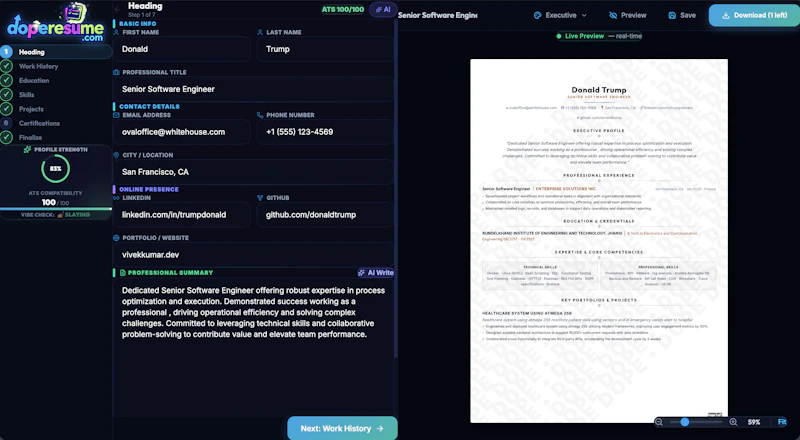 AI Resume Builder  screenshot 3
