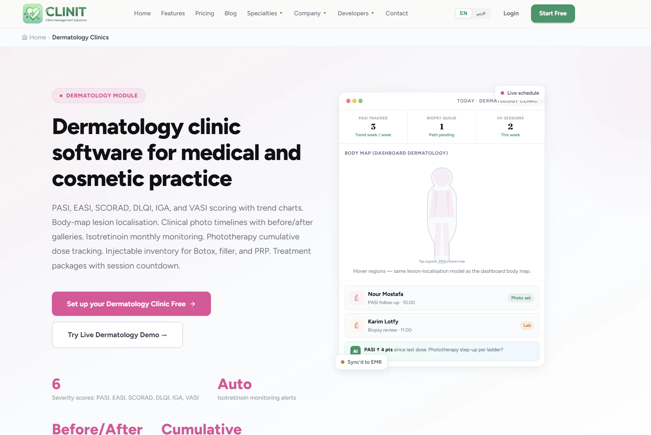 Clinit screenshot 4
