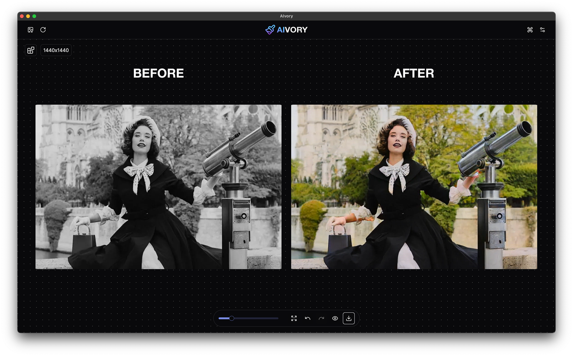 AIvory. Local AI Photo Retouch - Screenshot 5 showing product features and functionality