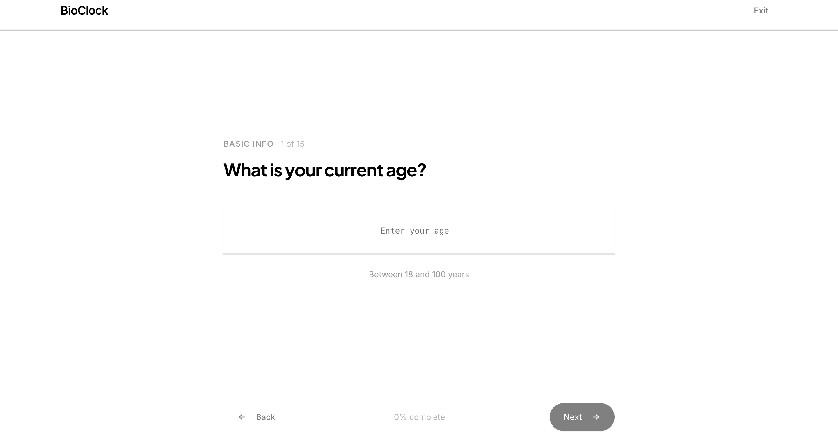 BioClock - Screenshot 2 showing product features and functionality