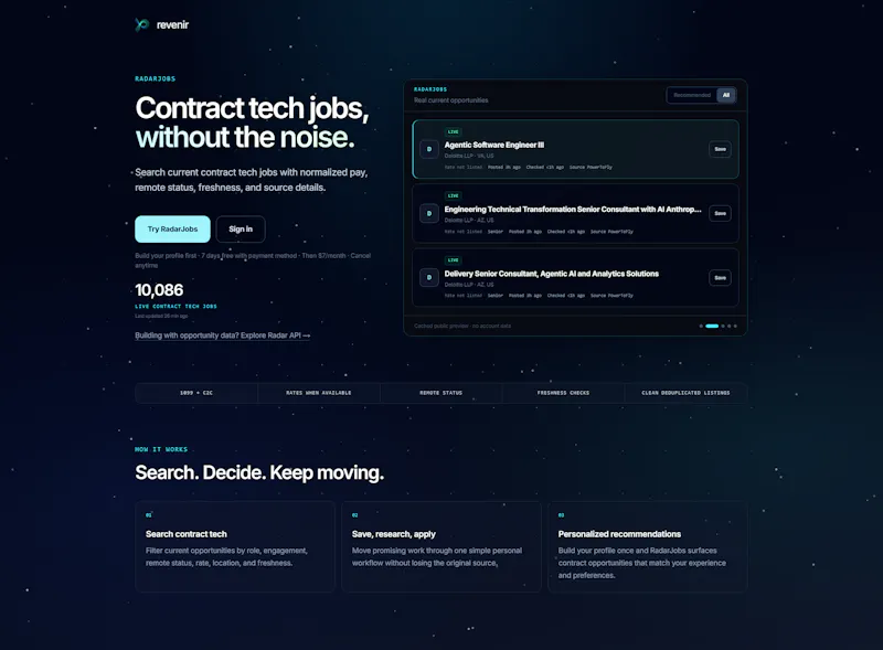 RadarJobs screenshot 1