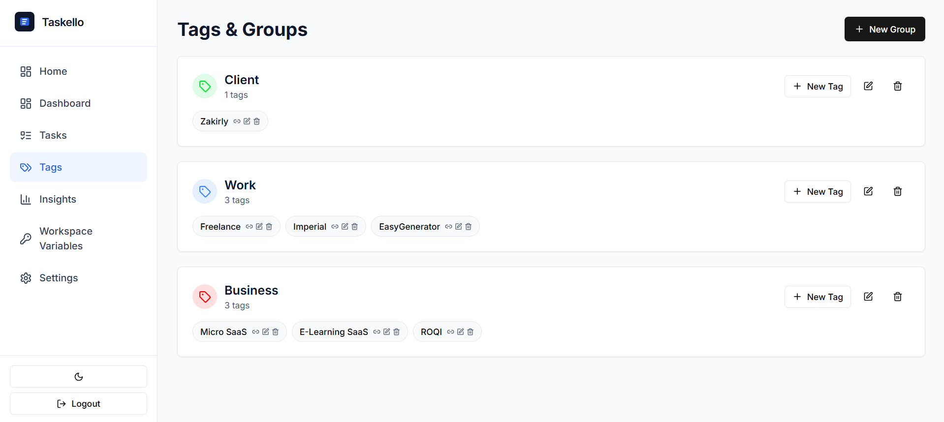 Taskello - Screenshot 3 showing product features and functionality