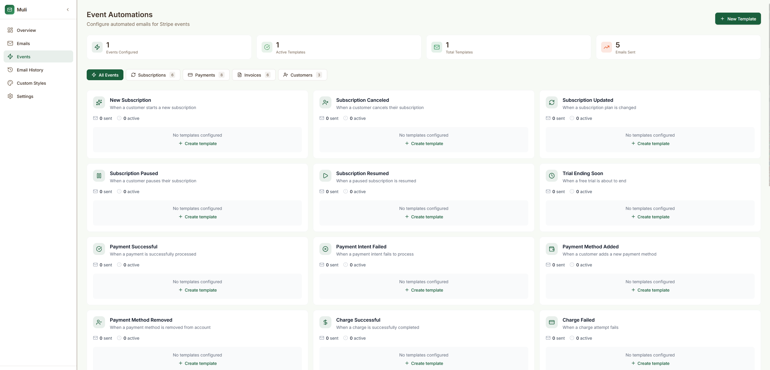 Muli - Screenshot 3 showing product features and functionality