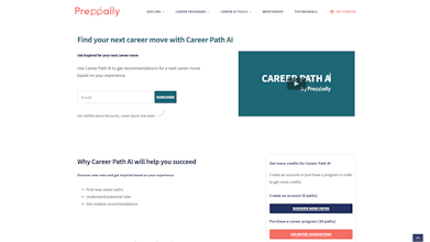Career Guidance AI Tools by Preppally gallery image