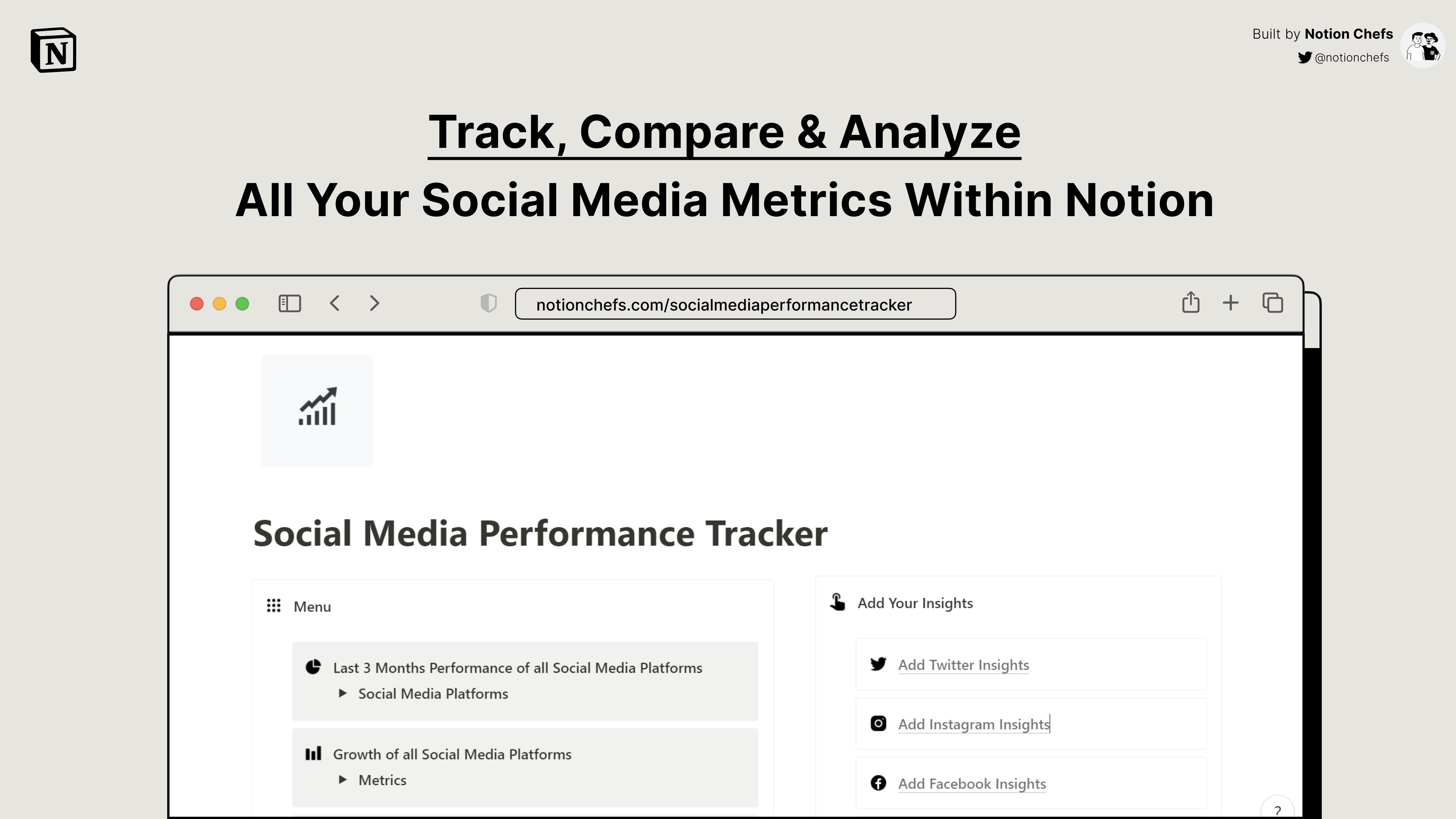 Social Media Performance Tracker media 1