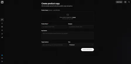 Prodly AI product description generator gallery image