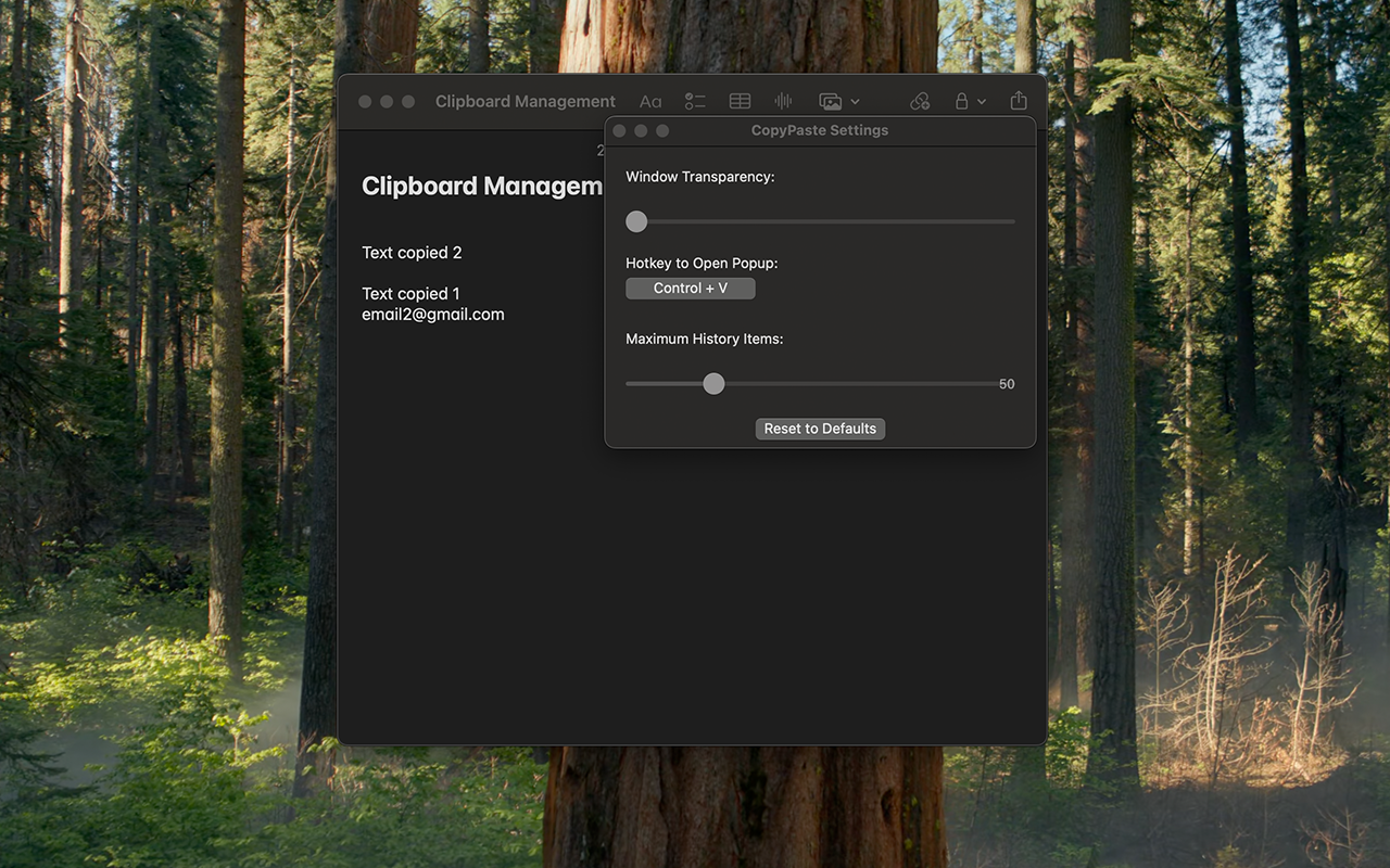 RCLIPBOARDマネージャー、MACOSソリューション - Macウィザードのようにコピー、ピン、貼り付け、シンプルメディア4