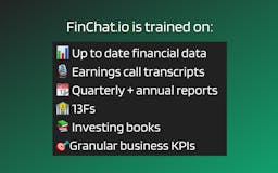 FinChat - ChatGPT for Finance media 3