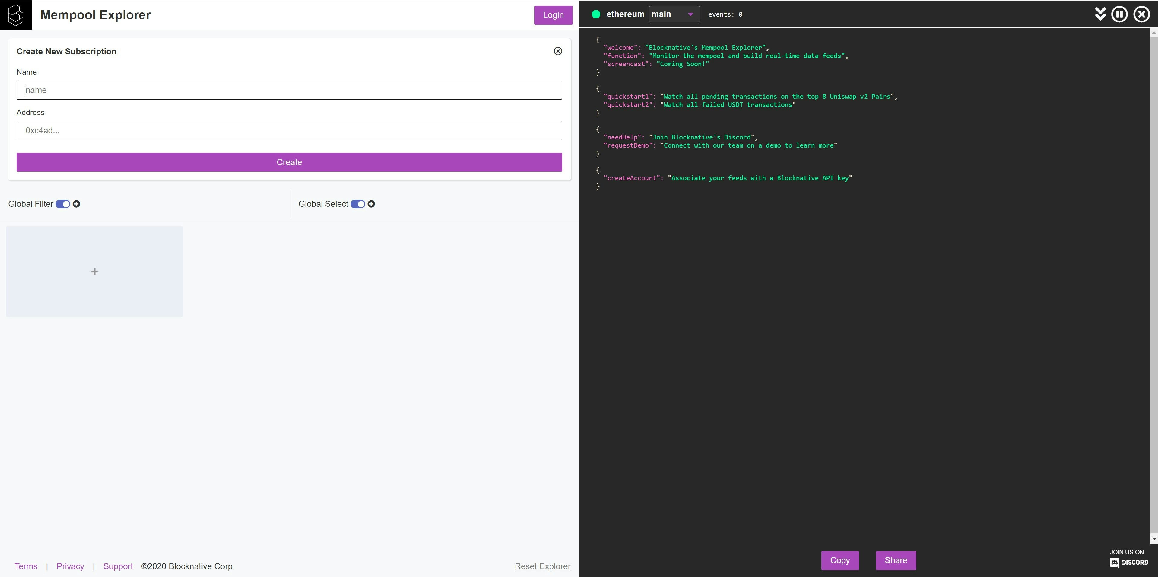 Mempool Explorer gallery image