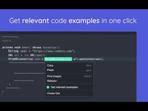 Codota AI for code gallery image