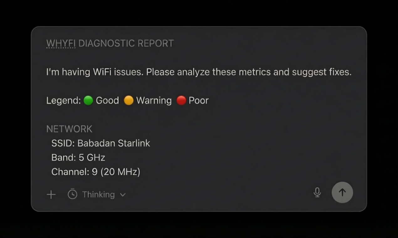 WhyFi - Screenshot 4 showing product features and functionality