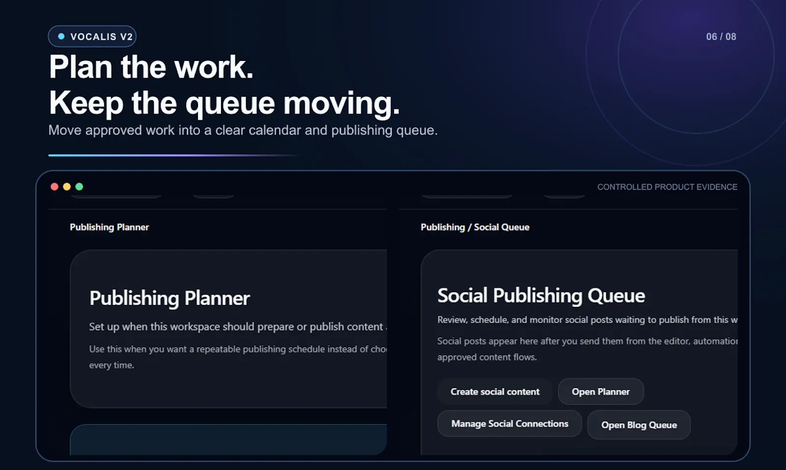 Vocalis V2: Connected Content Workflow screenshot 7