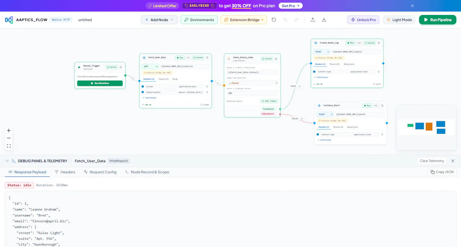Aaptics_Flow screenshot 2