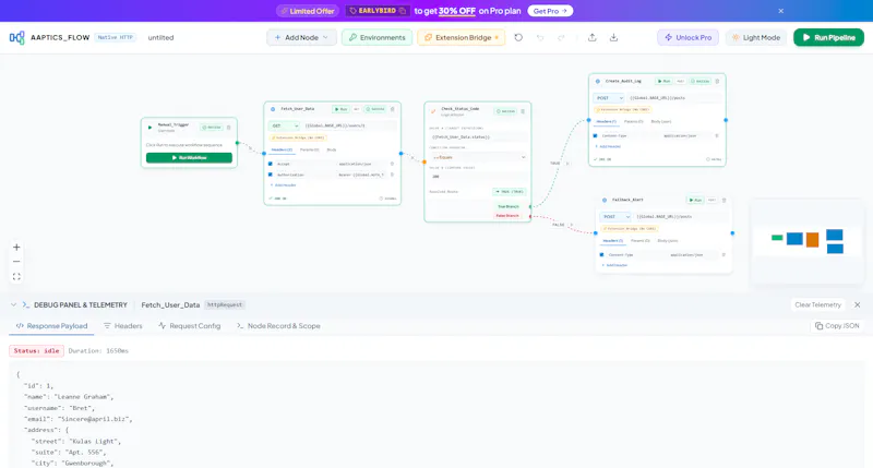 Aaptics_Flow screenshot 2